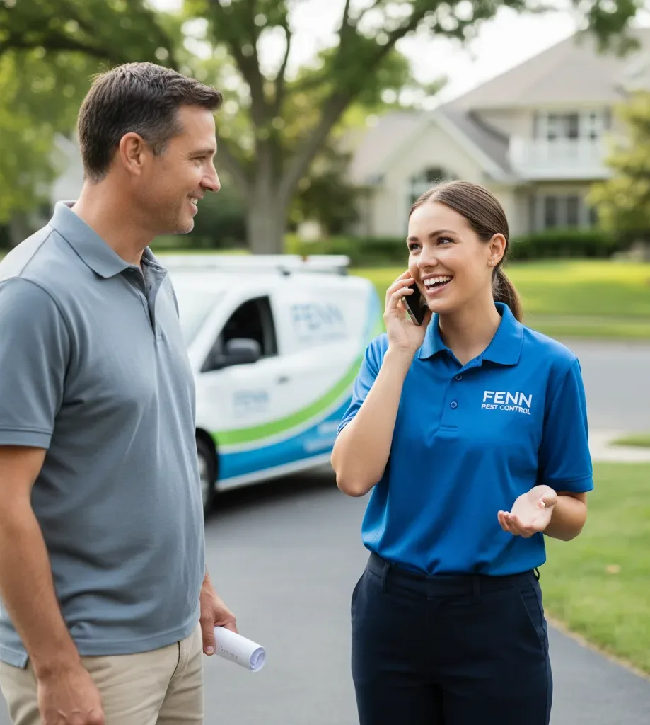 Fenn Pest Control customer support in Branford